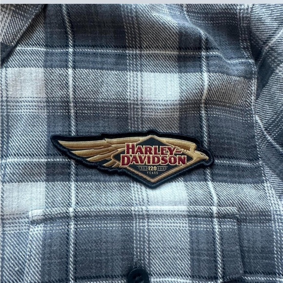 NWT Harley Davidson Flannel - Picture 3 of 7